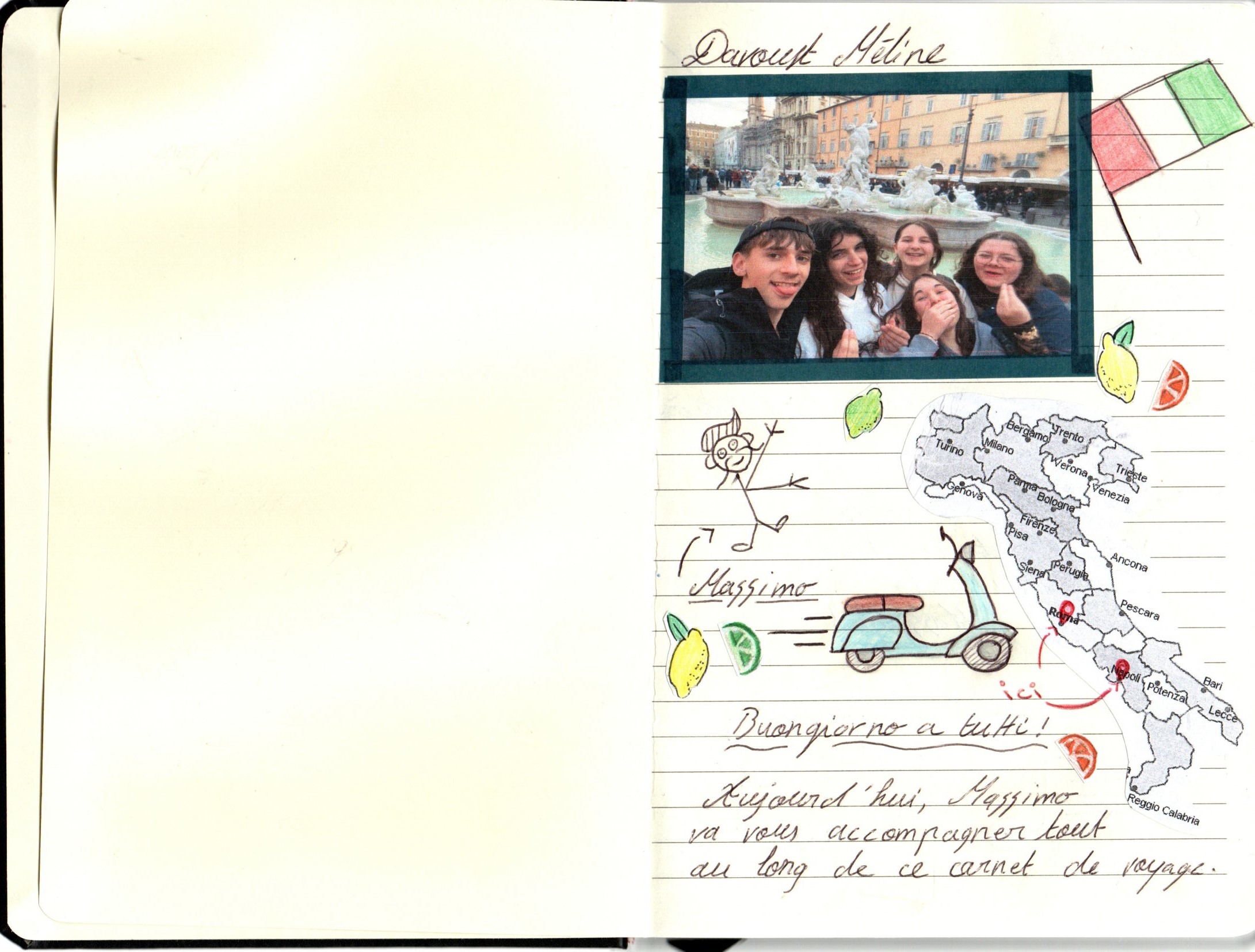 Carnet de voyage 2 - Page 1