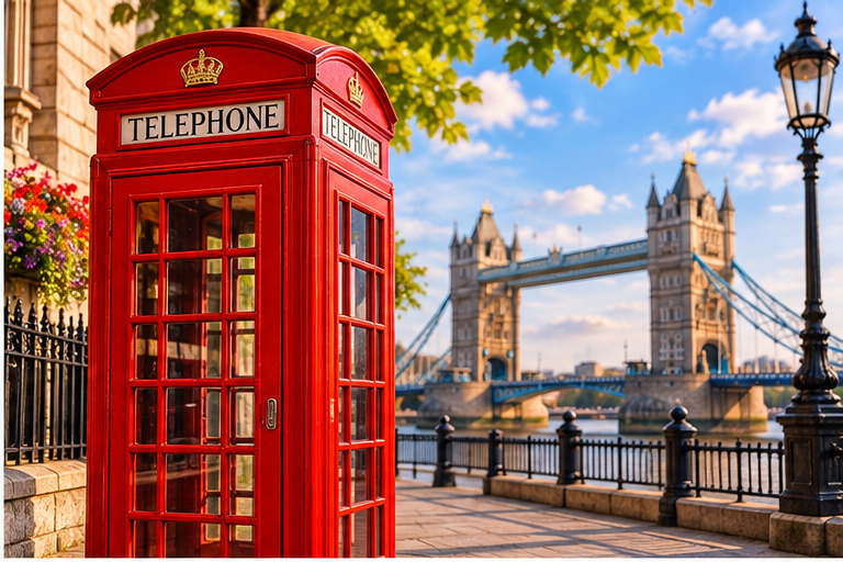 Cabine téléphonique rouge à Londres
